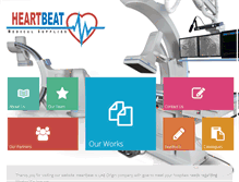 Tablet Screenshot of heartbeatms.com